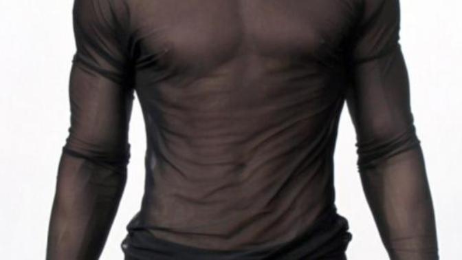 Are sheer shirts gay for a guy to wear?