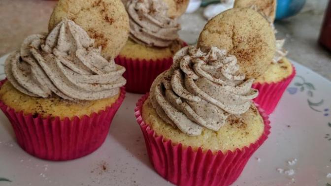 ❤️ What do you think of my Snickerdoodles Cupcakes?