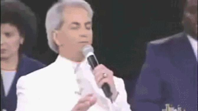 When the preacher asks, "if there are any sinners who'd like to come up & confess their sins", why does the entire church turn around & stare at me?