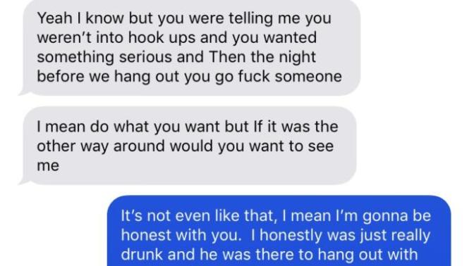 Do you think this guy is being a psycho?