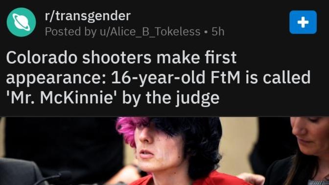 Transgender mass shooter, leftists silent, why?