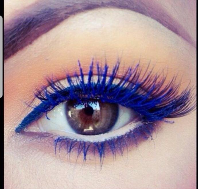 Guys: Blue mascara; love it or hate it?