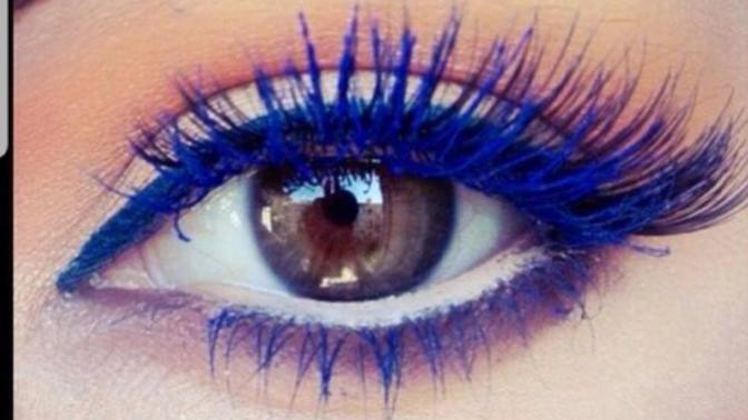 Guys: Blue mascara; love it or hate it?