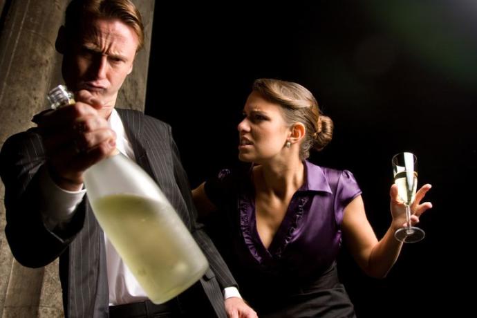 Do you get more aggressive and unfriendly when you're drinking alcohol?