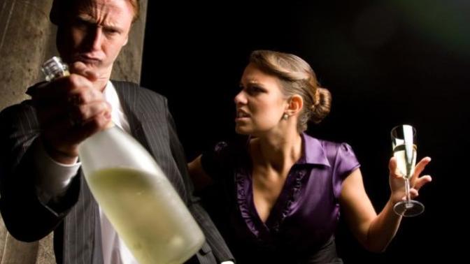 Do you get more aggressive and unfriendly when you're drinking alcohol?