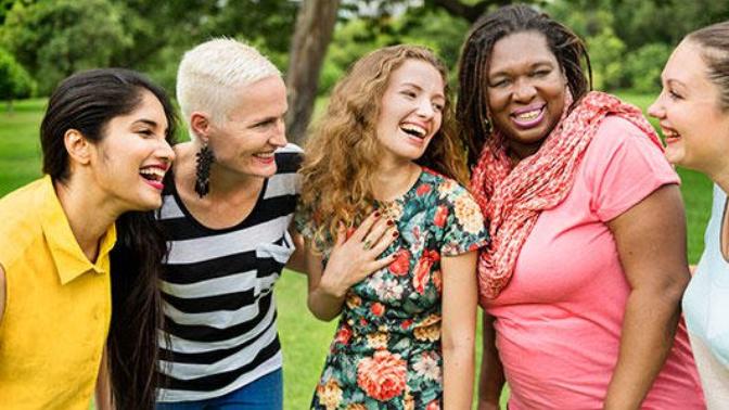 What makes women have group mentality?