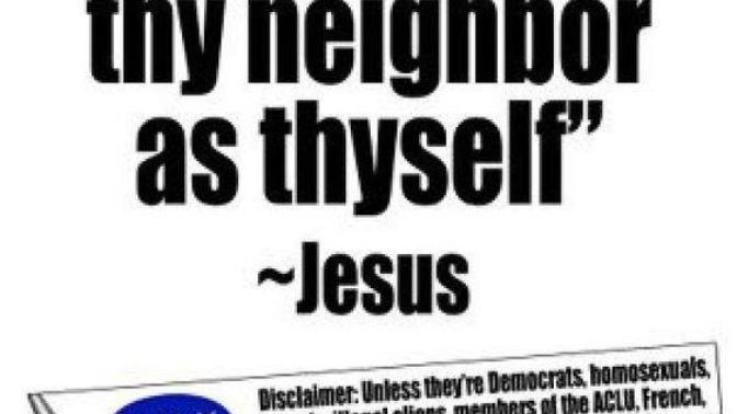 Is it ironic that most Conservatives would hate Christ and everything he stood for preferring "people" like Trump?
