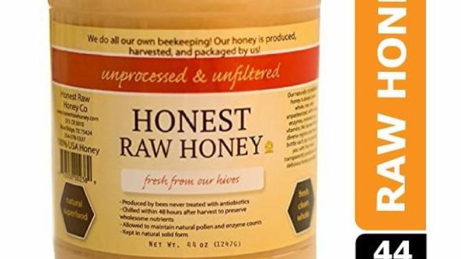 Is raw (unpasteurized) honey meant to have a greyish and thicker consistency than ordinary honey?