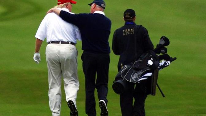 Breach in security: President Trump's golf scores were hacked! Who cares? Do you?