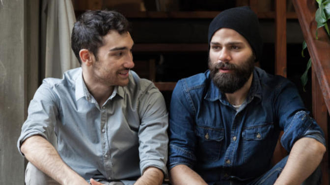 Do you feel that it's easier asking strangers for advice?