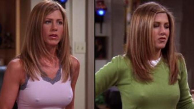 Girls, Why were there so many nipples in the show "Friends"?