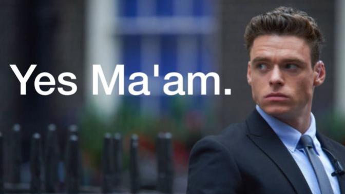 Is it normal or strange to hear someone addressing another person as "Sir / Ma'am" where you live?
