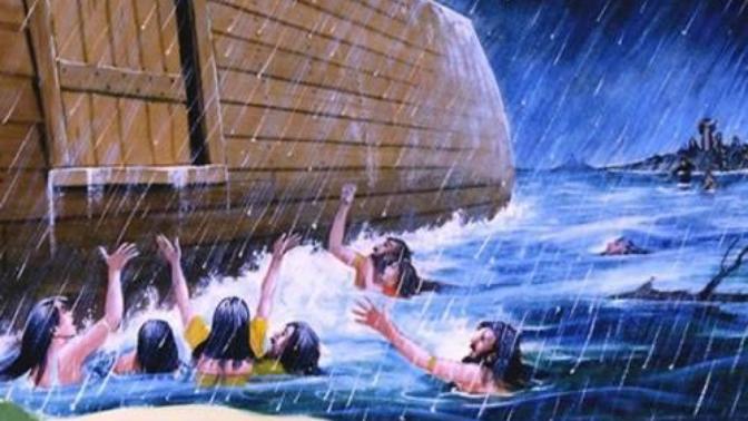 How many babies do you think Jewish God killed?