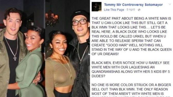 If you were a black woman, what would you do if you came across this post by your WHITE BF?