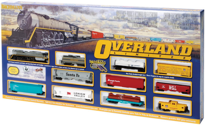 Which Bachmann train set do you like more HO scale Overland Limited or N scale Empire Builder? 