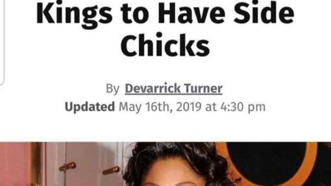 All men how do you feel about monique saying women should allow their man to have side chicks? Ladies want your input to?
