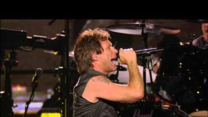 Was this guy listening to Bon Jovi when he was doing this?