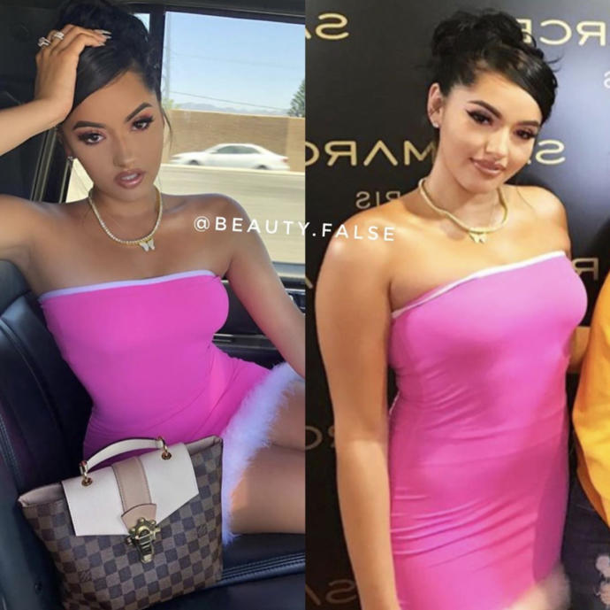 Bad angles or photoshop?