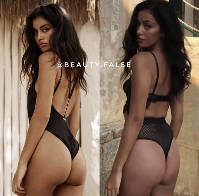 Bad angles or photoshop?