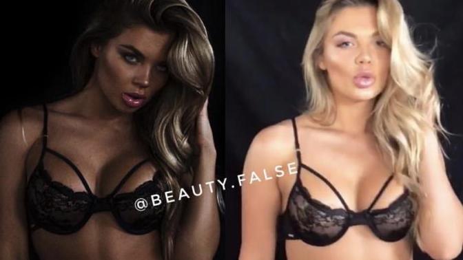 Bad angles or photoshop?