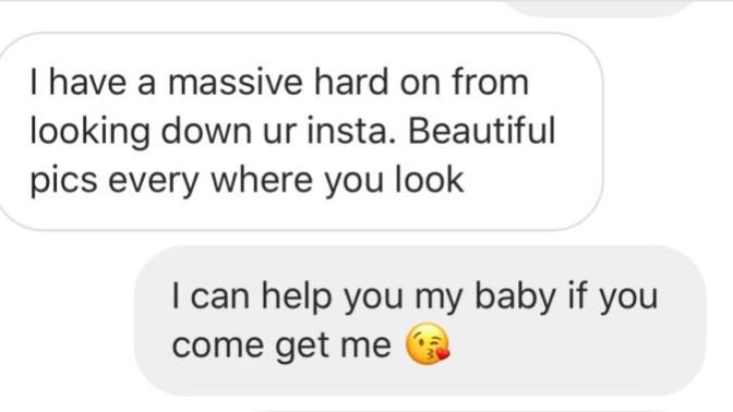 This is what my boyfriend has been doing but he denies it and says she’s after him?