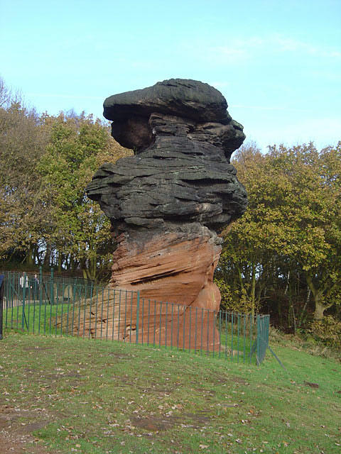 The weird rock which was the talking point of our village, apparently Witches used it as a place of worship through the middle ag