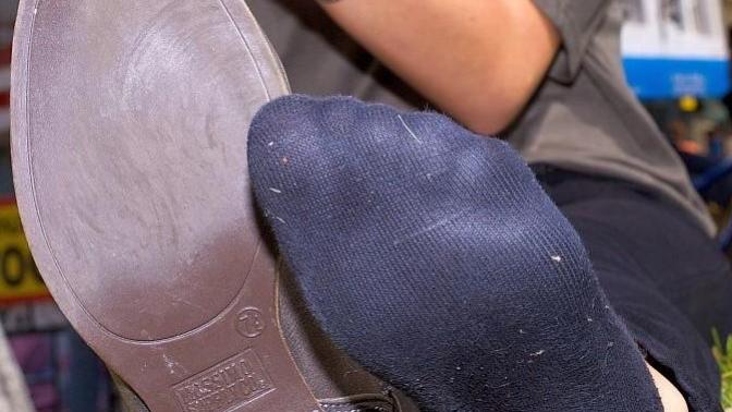 Females do your feet get really sweaty if you wear Knee High Boots all day?