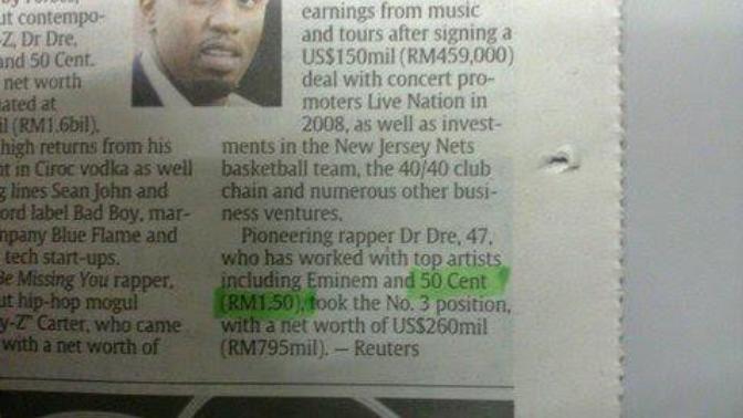 Hilarious newspaper blunders you have read?