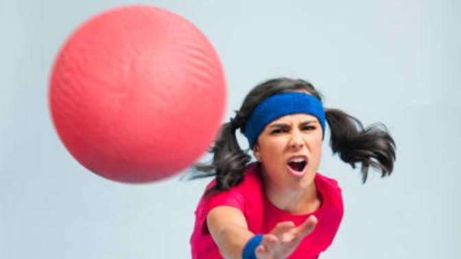Your ex and you are on opposite teams in dodgeball?