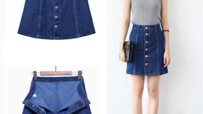 Men, what is your opinion on short jeans skirts?