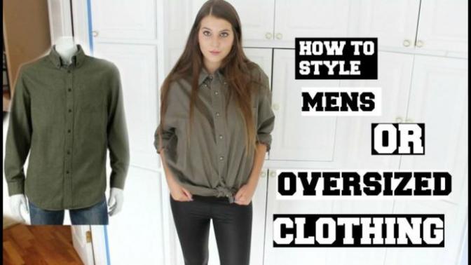 Girls, have you ever worn man clothes or adjusted them to wear as a womens fashion?