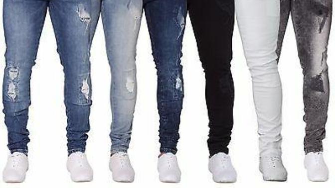 Are men's skinny jeans no longer popular?