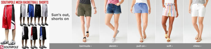 Would you say that these days men are looking for shorter shorts, while women are looking for longer shorts?