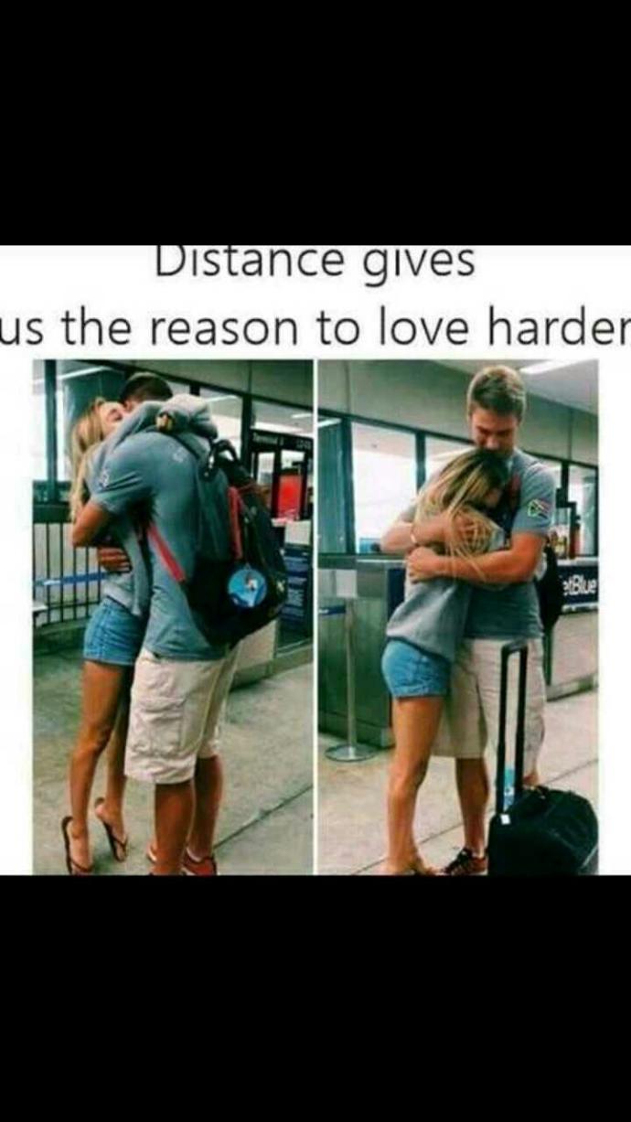 Distance gives us the reason to love harder, true or false?