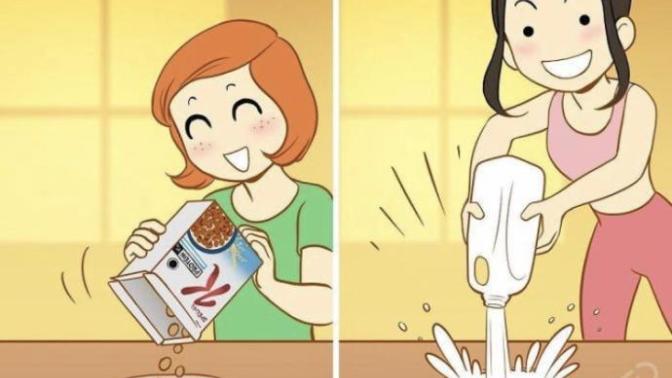 Cereal or Milk, which do you serve first 😂?