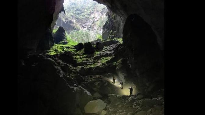 Would you want to visit the Son Doong Cave in Quang Binh, Vietnam?