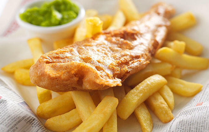 Have you ever had fish and chips before?