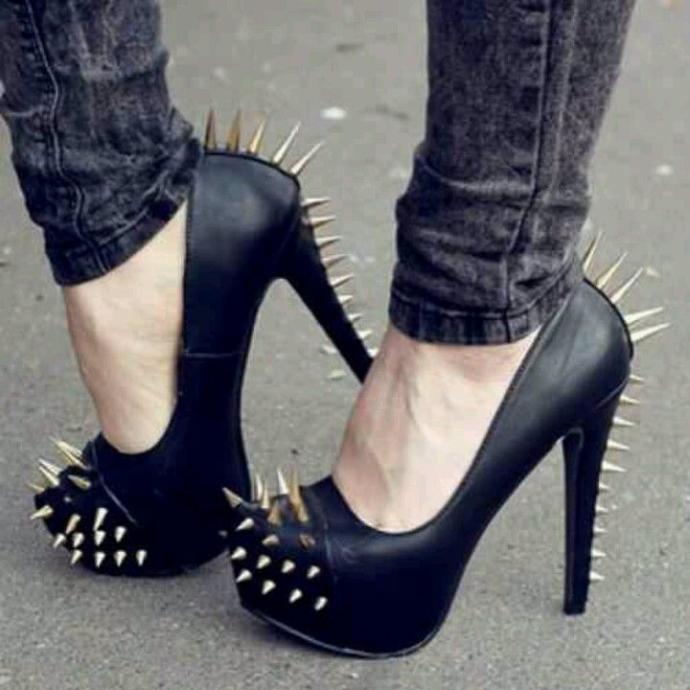 If tomboys wear high heels, would they wear these kinds of heels?