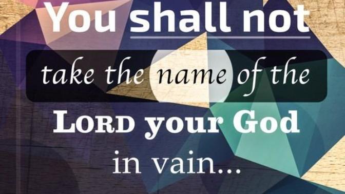 Why do Atheist use the Lords name in Vain when they live with a Christian? How to deal with it when they say it? Christians how you deal with it?