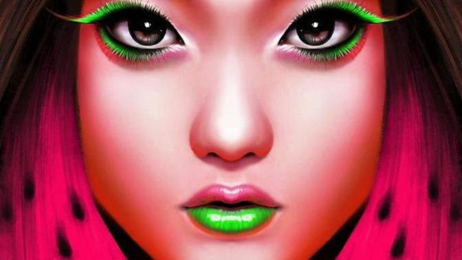 Girls, would you do yourself up like this? Guys, would you like a girlfriend who made herself up like this?