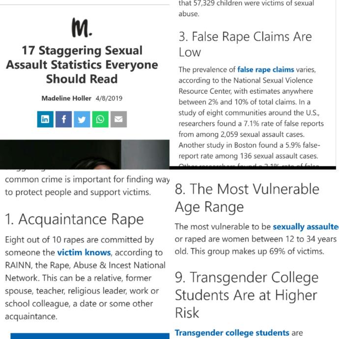 Do women and girls get more sexually molested than guys and boys?