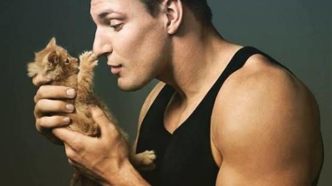 Guys, How many buff guys are there who like cute, small stuff?