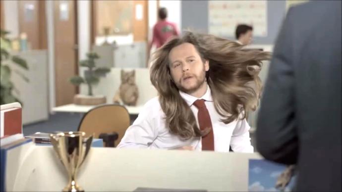 How common is it for men to have long hair in your country?