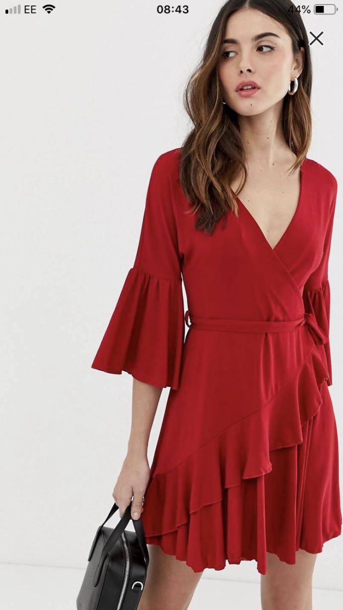 Which red dress?