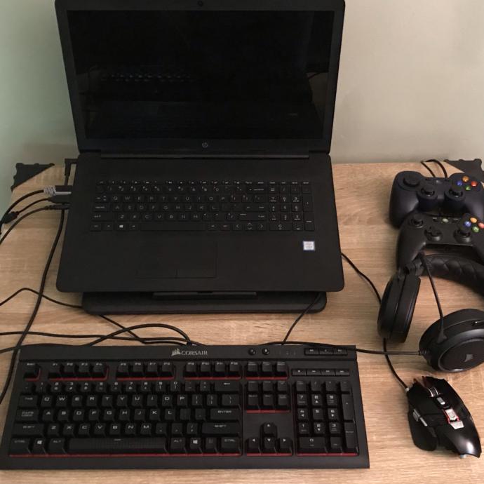 What do you think of my mobile gaming setup?