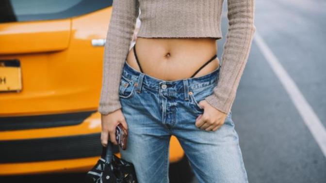 Girls and guys, what is it that we find inappropriate about exposed thongs and the like?