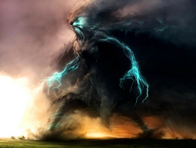Do You Ever Think of God as a Tornado or Think of His Judgements as a Tornado, Especially Since He Spoke out of a Whirlwind in the Book of Job?