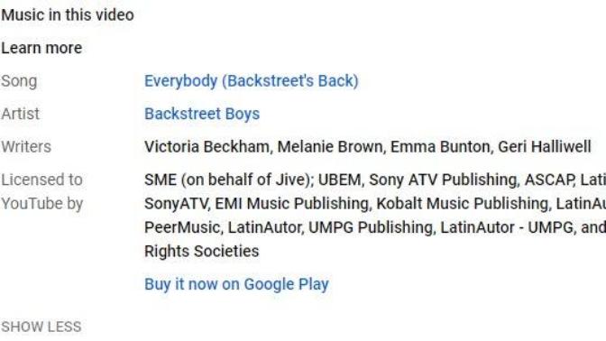 Why does YouTube sometimes get music details wrong?