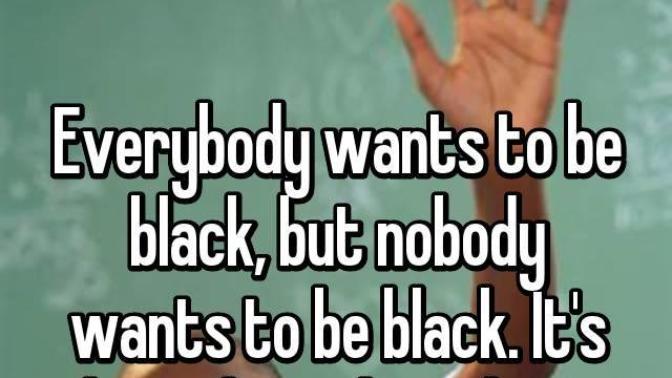 What do you like/admire about black people?