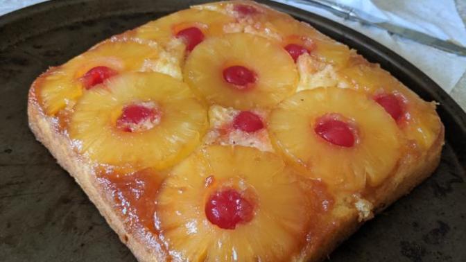 ❤️ What do you think of my Pineapple Upside Down Cake?